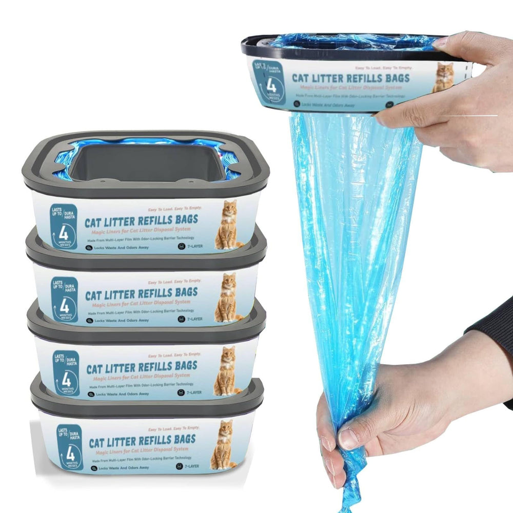 Gttyowyin cat-genie-plus-pail-refill enables quick changes with compatible pails.
