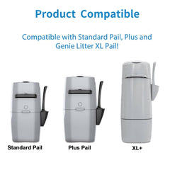 Gttyowyin cat-genie-standard-pail-refill demonstrates easy-fit cartridge for tidy waste disposal.