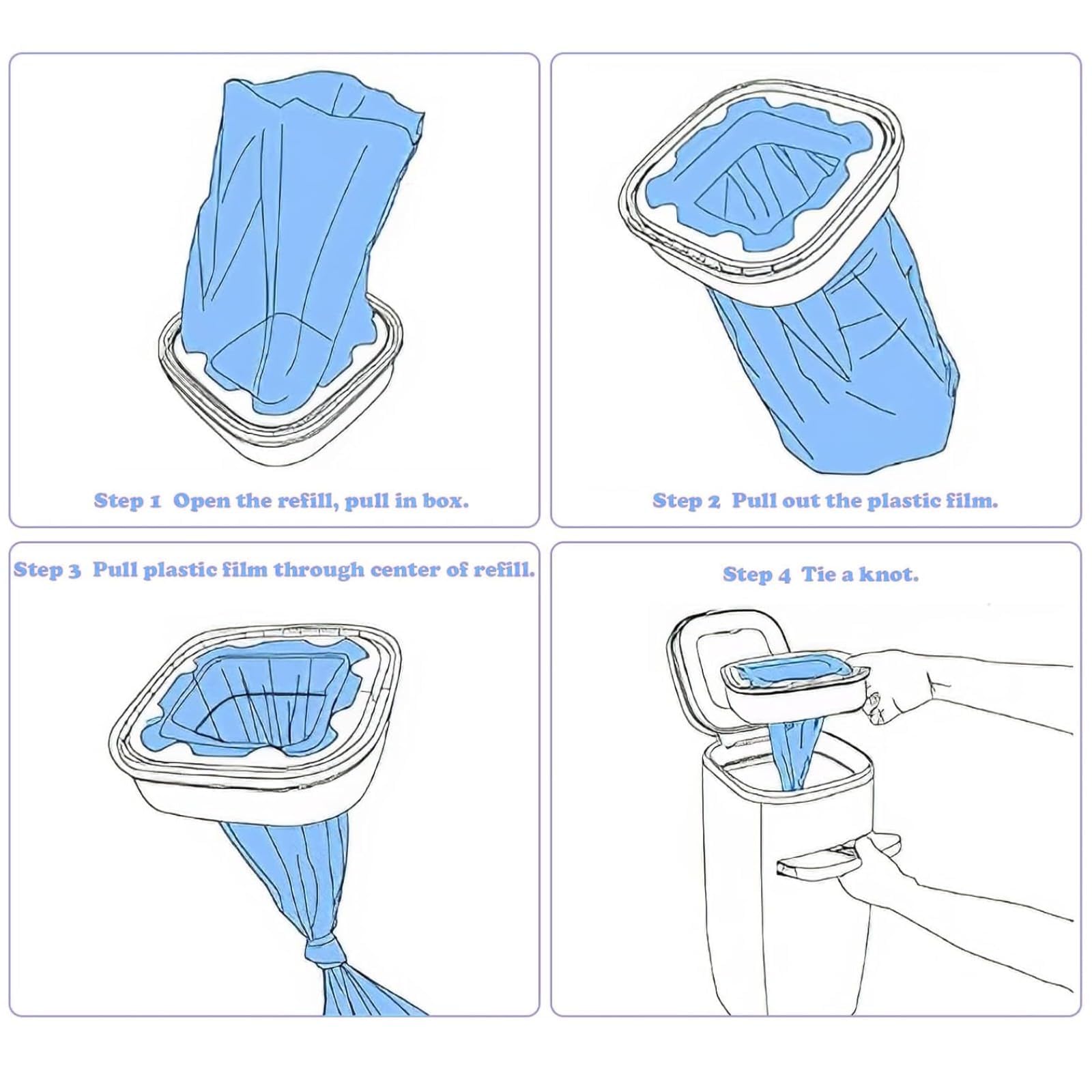 Gttyowyin tear-resistant 7-layer-bags protect against moisture and tearing.