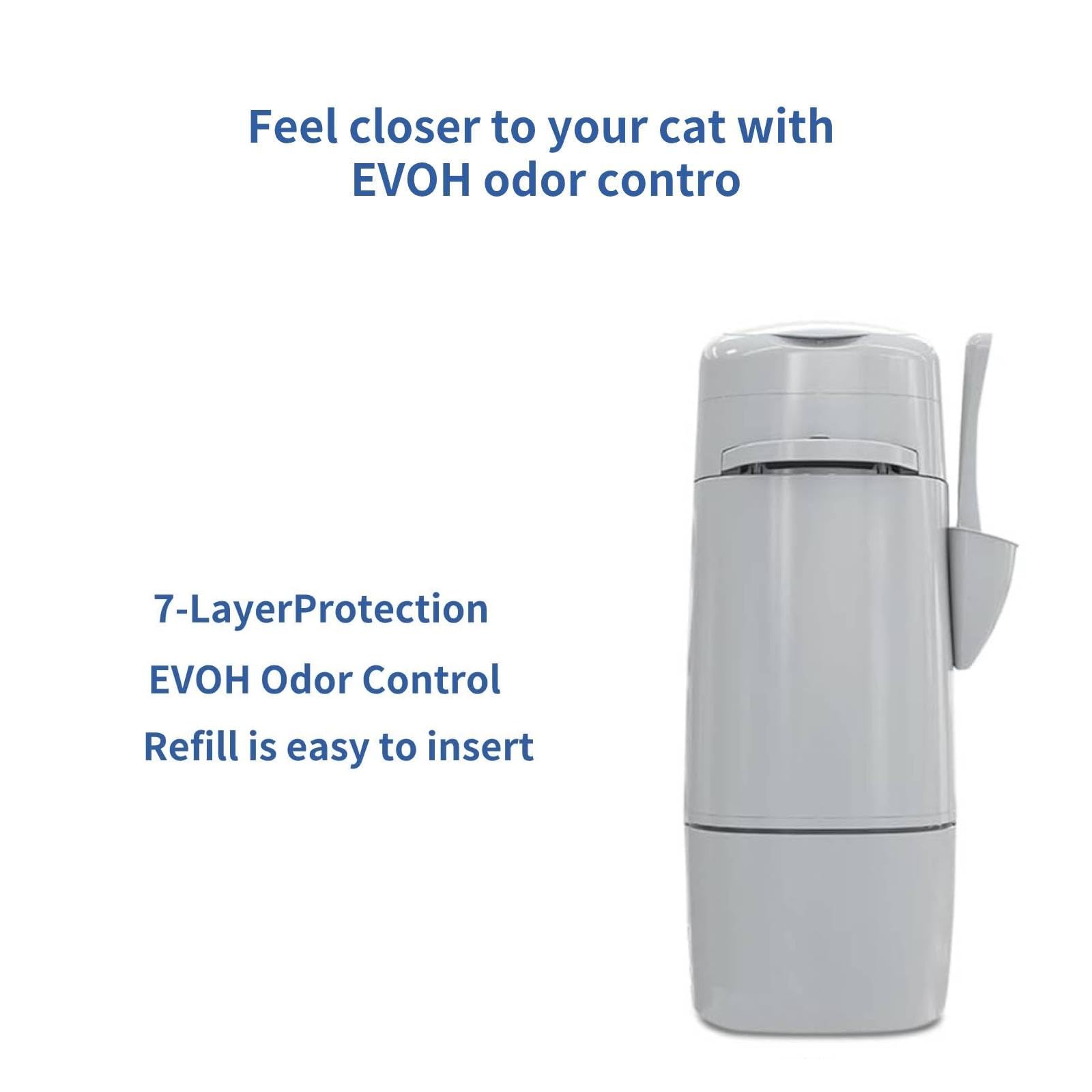 Gttyowyin xl-pail-refill-bags demonstrate high-capacity waste containment for less frequent changes.