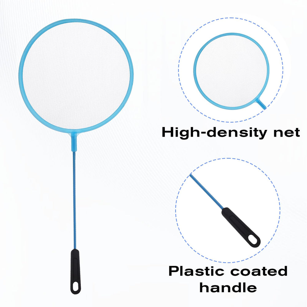 Gtziqa blue fish-tank net showcases long reach and quick-drying convenience.