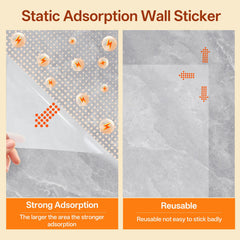 Gtziqa Clear Wall Protector on wall blends with decor while staying discreet.