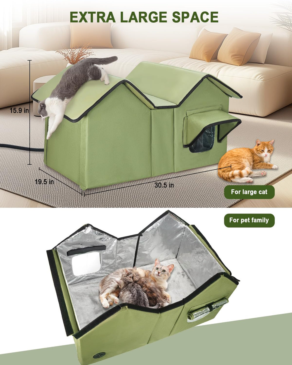GUZROK weatherproof insulated shell resists rain and snow for lasting shelter