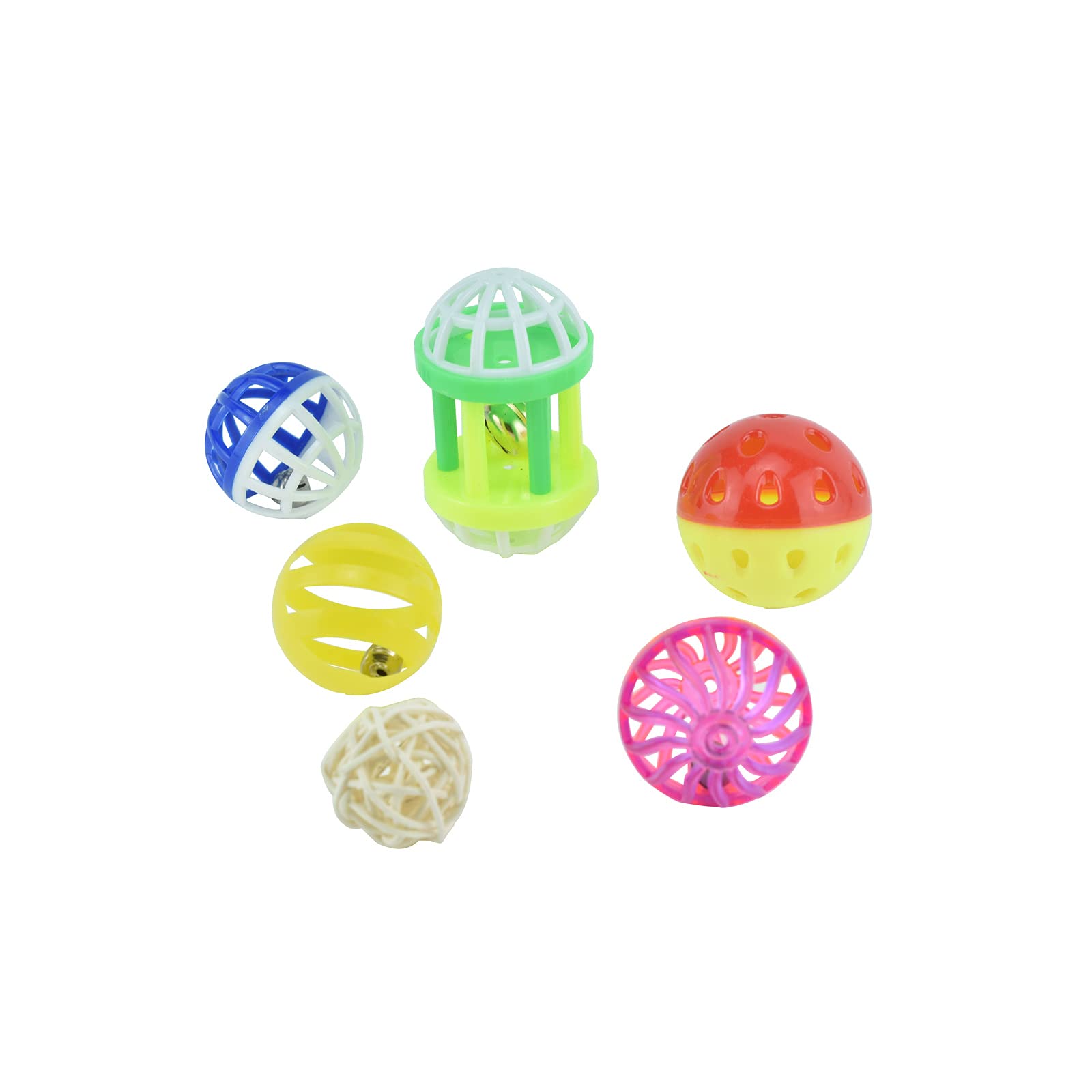 Guanlant foraging balls set for parrots offering mental enrichment and playful exercise.