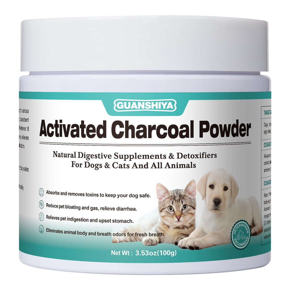 Guanshiya activated charcoal with scoop for easy dosing