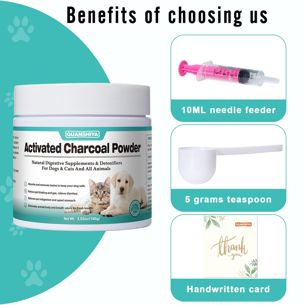 Guanshiya activated charcoal emergency kit for outdoor care