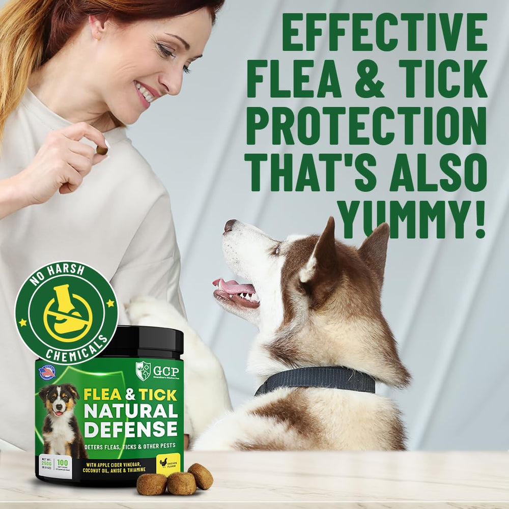 Guardian's Choice USA-made ingredients bottle front shows trustworthy pet health supplements.