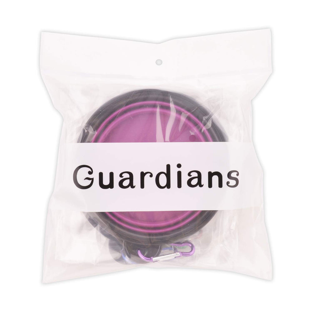 Guardians four-pack provides multiple bowls for pets while traveling.