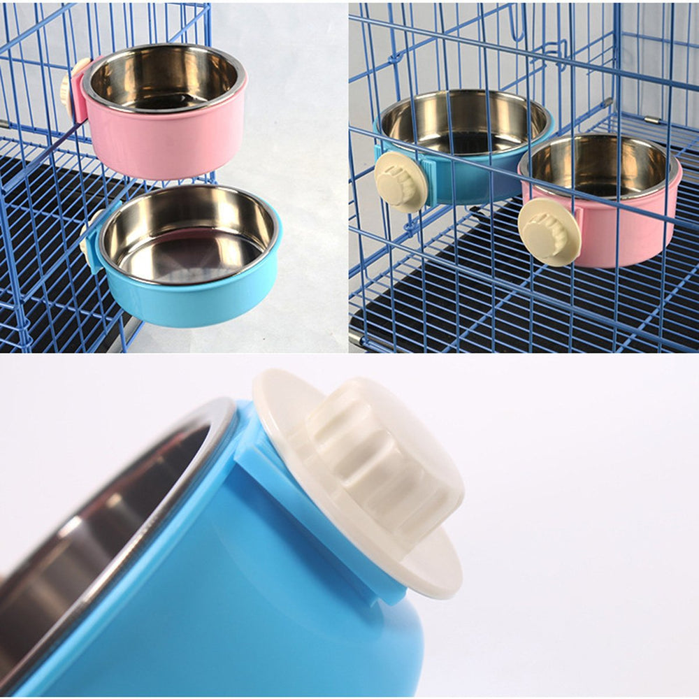 Guardians crate bowl removable liner for simple washing and refilling.