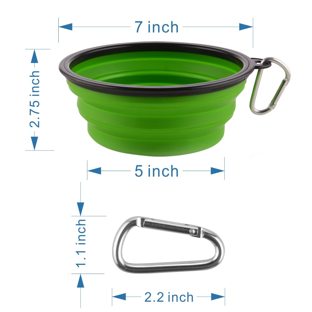 Guardians durable BPA-free bowls suitable for food and water on adventures