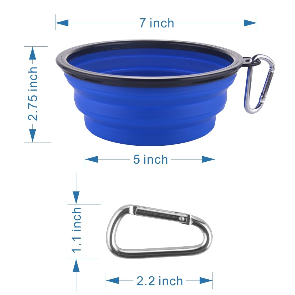 Guardians two pack bowls in blue and red for pets