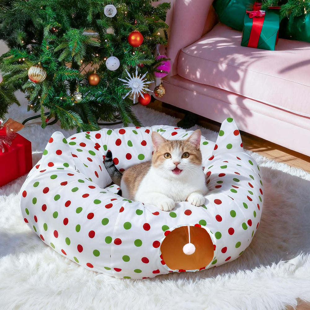 Gudelak plush bed inside measures 15.8 inches, ideal for kittens or small cats