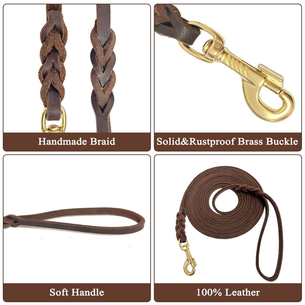 Guiding Star brass clasp durability with rust-proof hardware for reliable control.