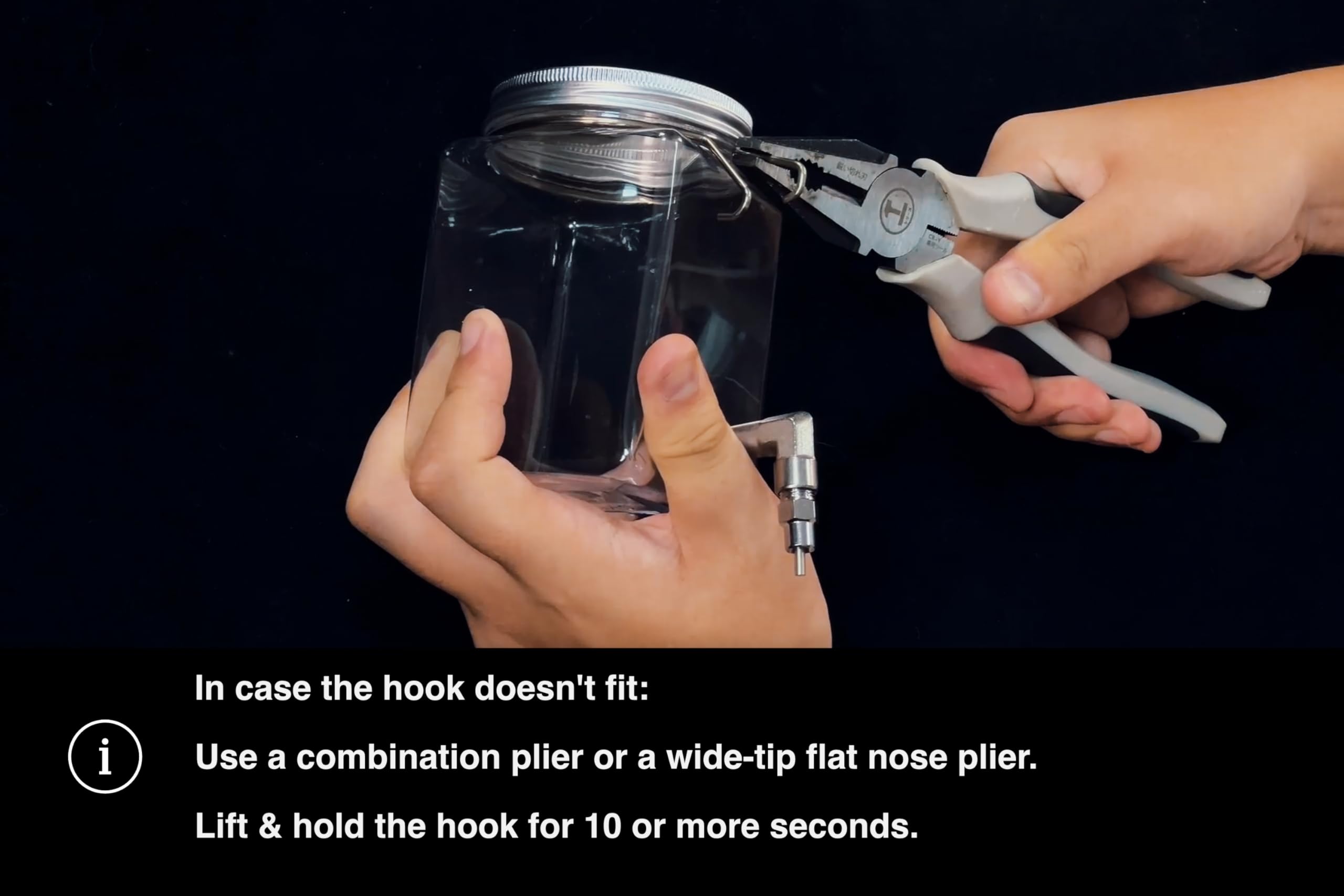GuineaLoft Clear View bottle easy-fill and clean design.