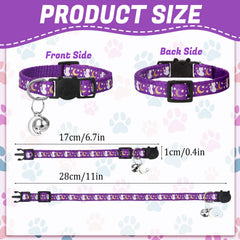 Guiqulai cat collar bell detail helps locate your cat.
