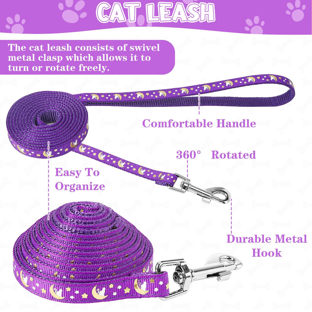 Guiqulai cat outdoor-walk setup showing harness fit readiness