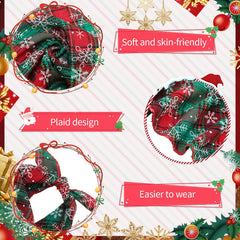 Guiqulai christmas dog hat bandana set for adorable outfits