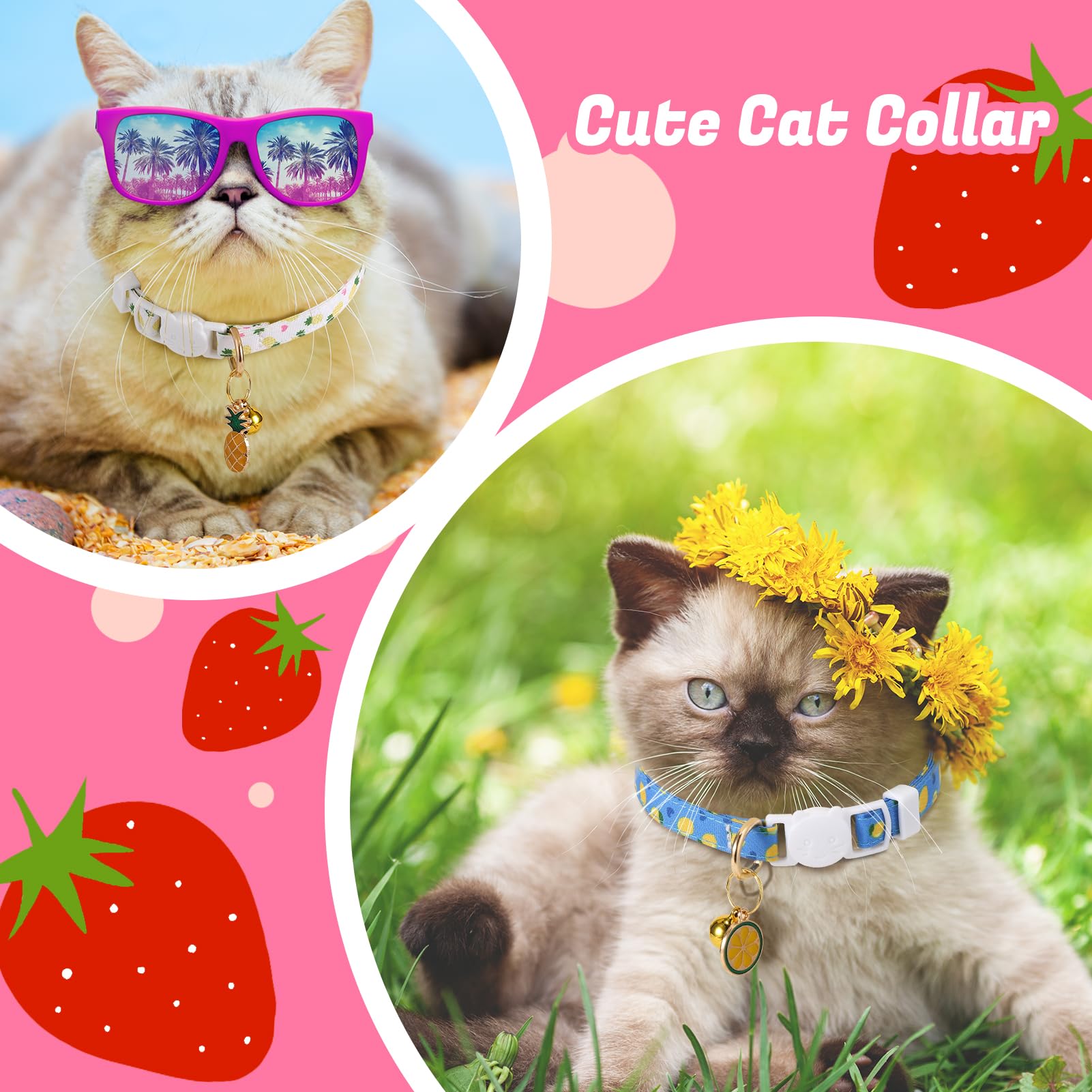 Guiqulai fruit collar pack: ten unique colors and patterns in one set.