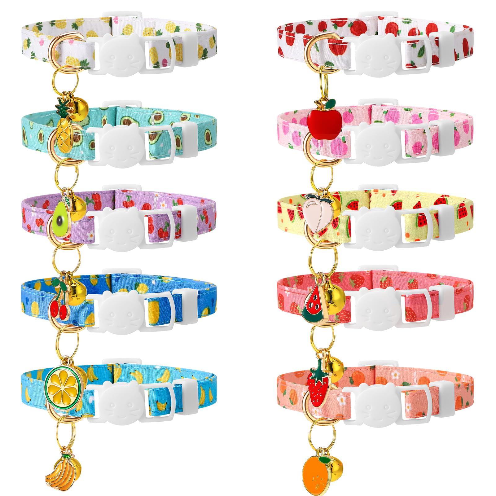 Guiqulai fruit collar pineapple: soft fabric for comfortable everyday wear.