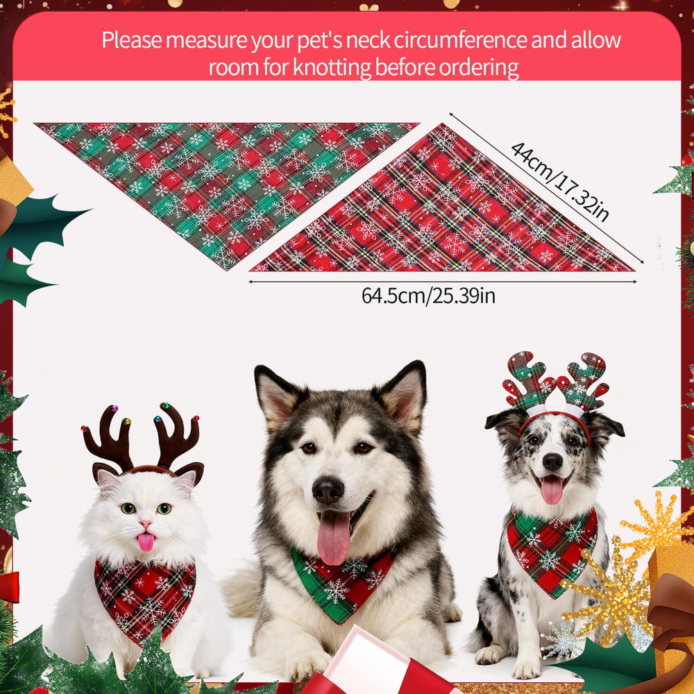 Guiqulai pet bandana triangle scarf for all-day comfort