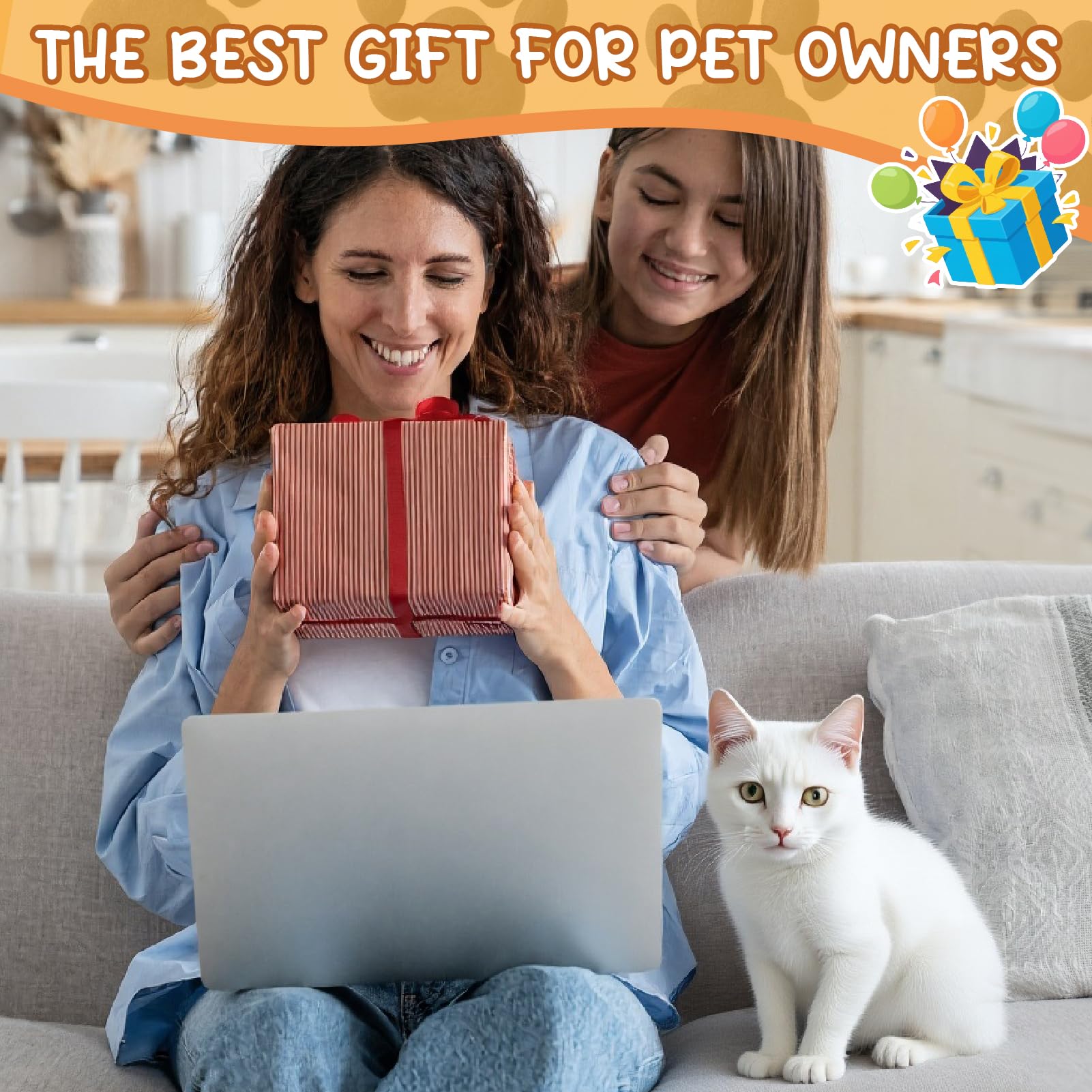 Guiqulai portable gift set with six containers is ideal for gifting pet lovers.