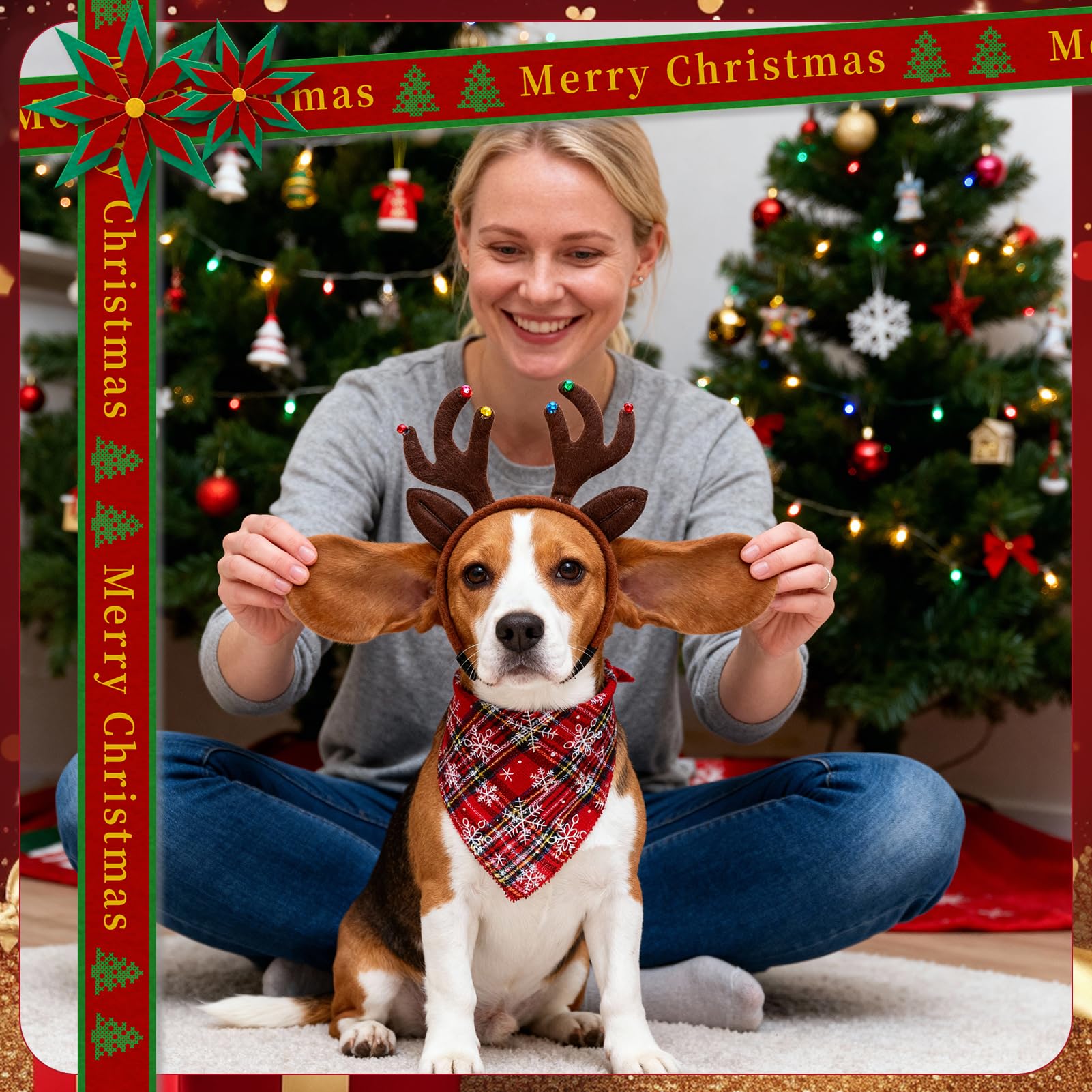 Guiqulai puppy cat elf costume set for festive celebrations