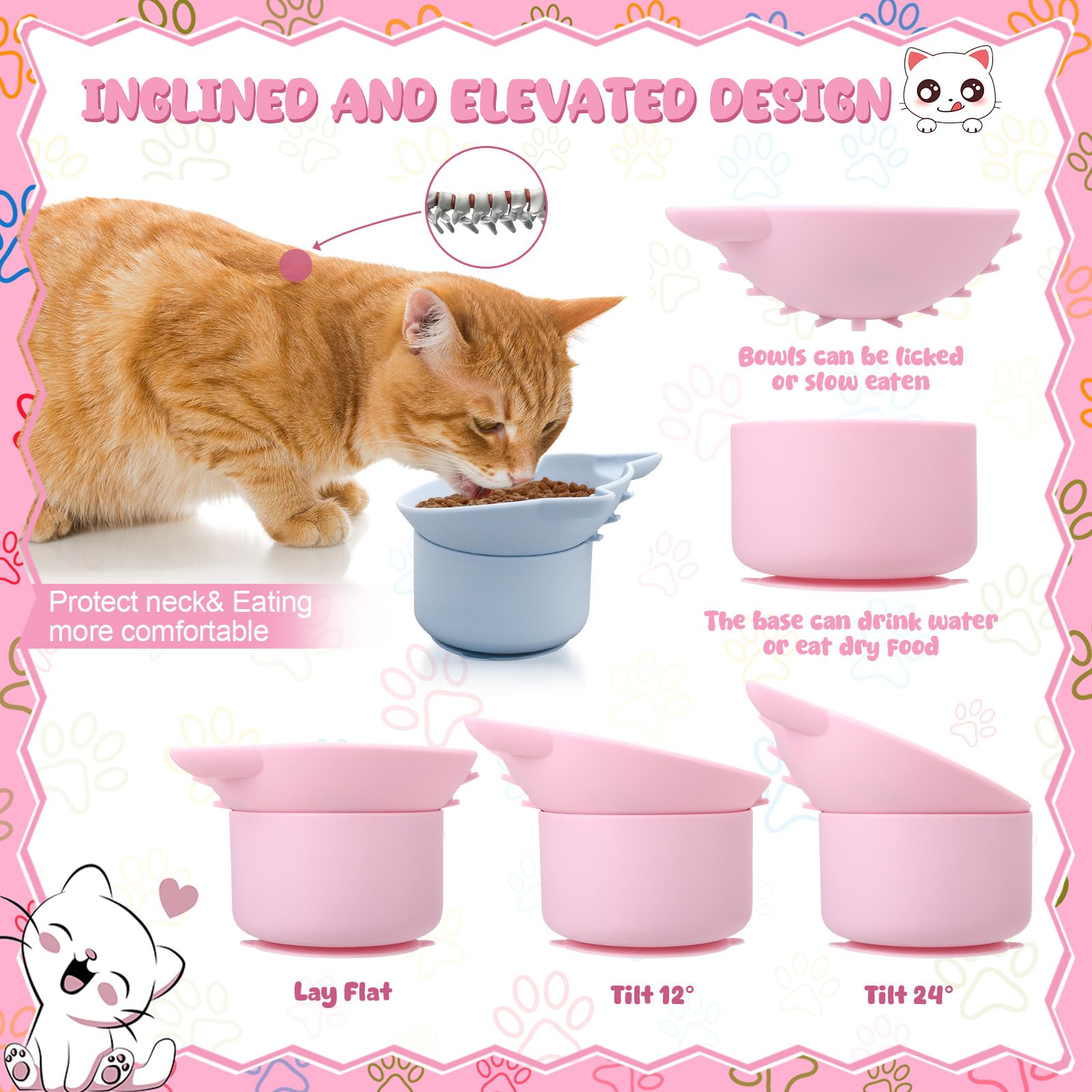 Guiqulai suction base keeps bowls in place during mealtimes.