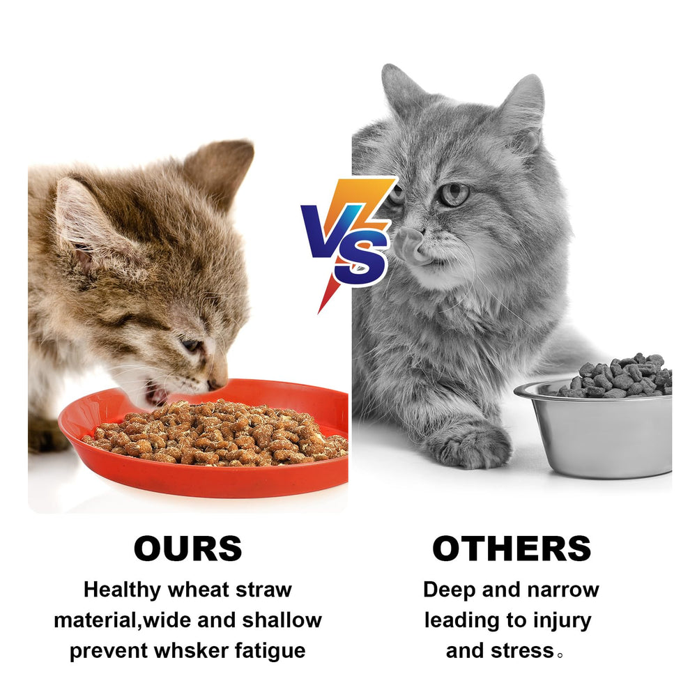Guiqulai bowls made from wheat straw material, offering a smooth and odorless feeding surface.