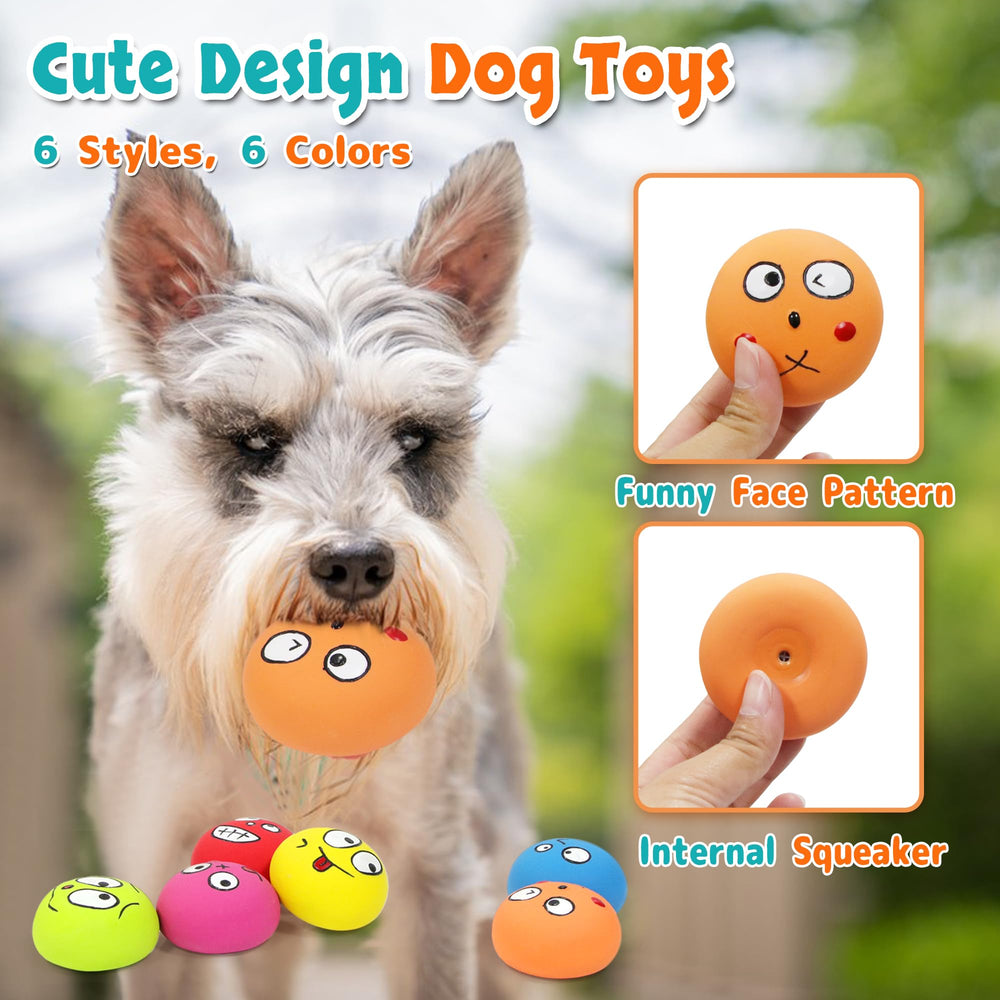 Guiwawa smiley face bright colors ball captures attention for interactive play