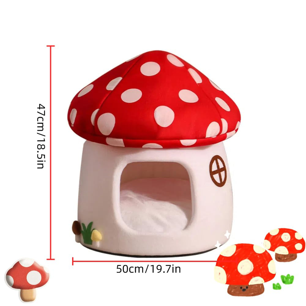 Gujuja cow-shape cat bed blends whimsy with restful sleep