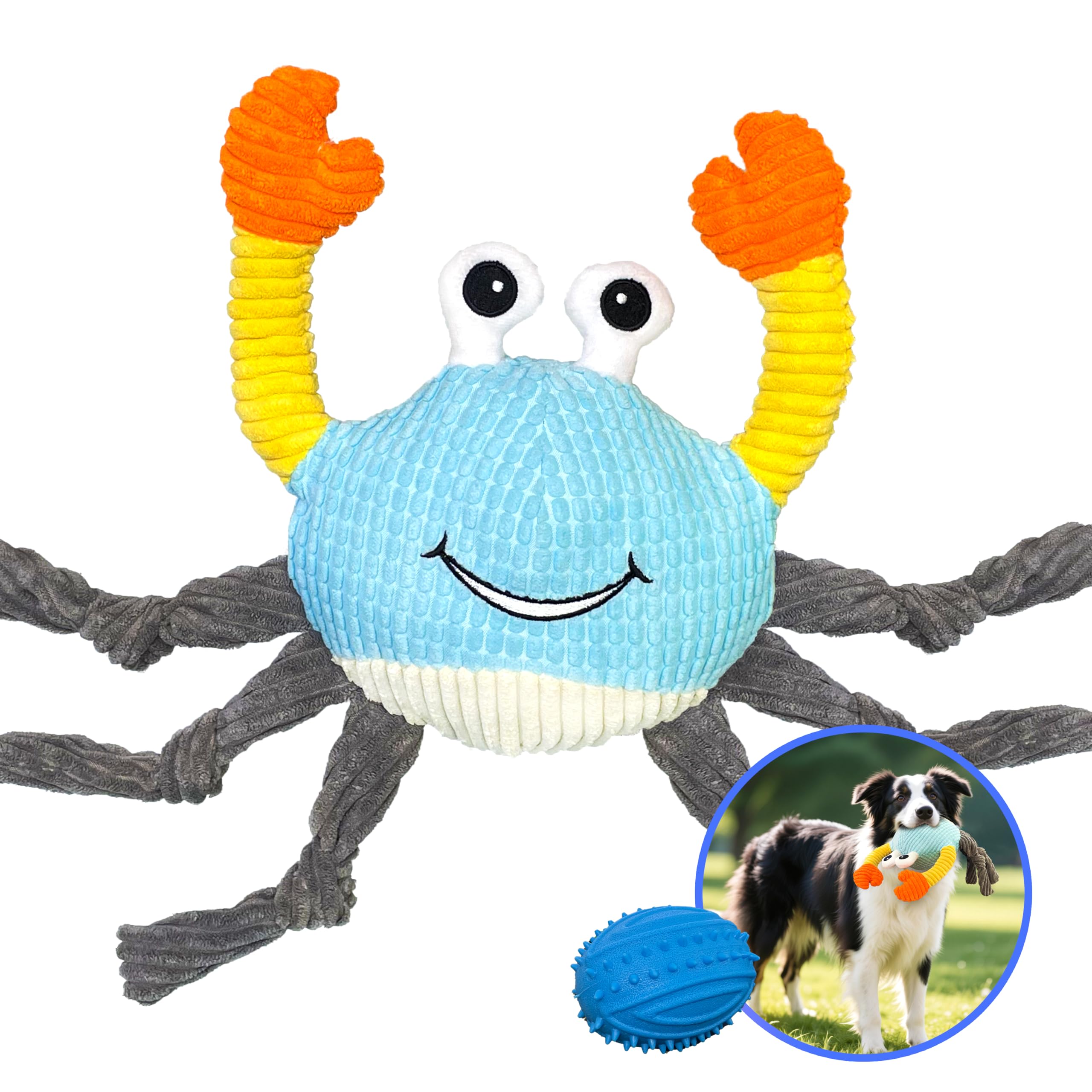 GUKCO 3in1 outer plush image showing durable chew sessions for dogs