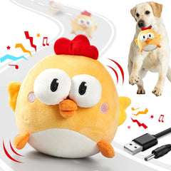 GUKCO interactive dog toy ball bounce in action for active play
