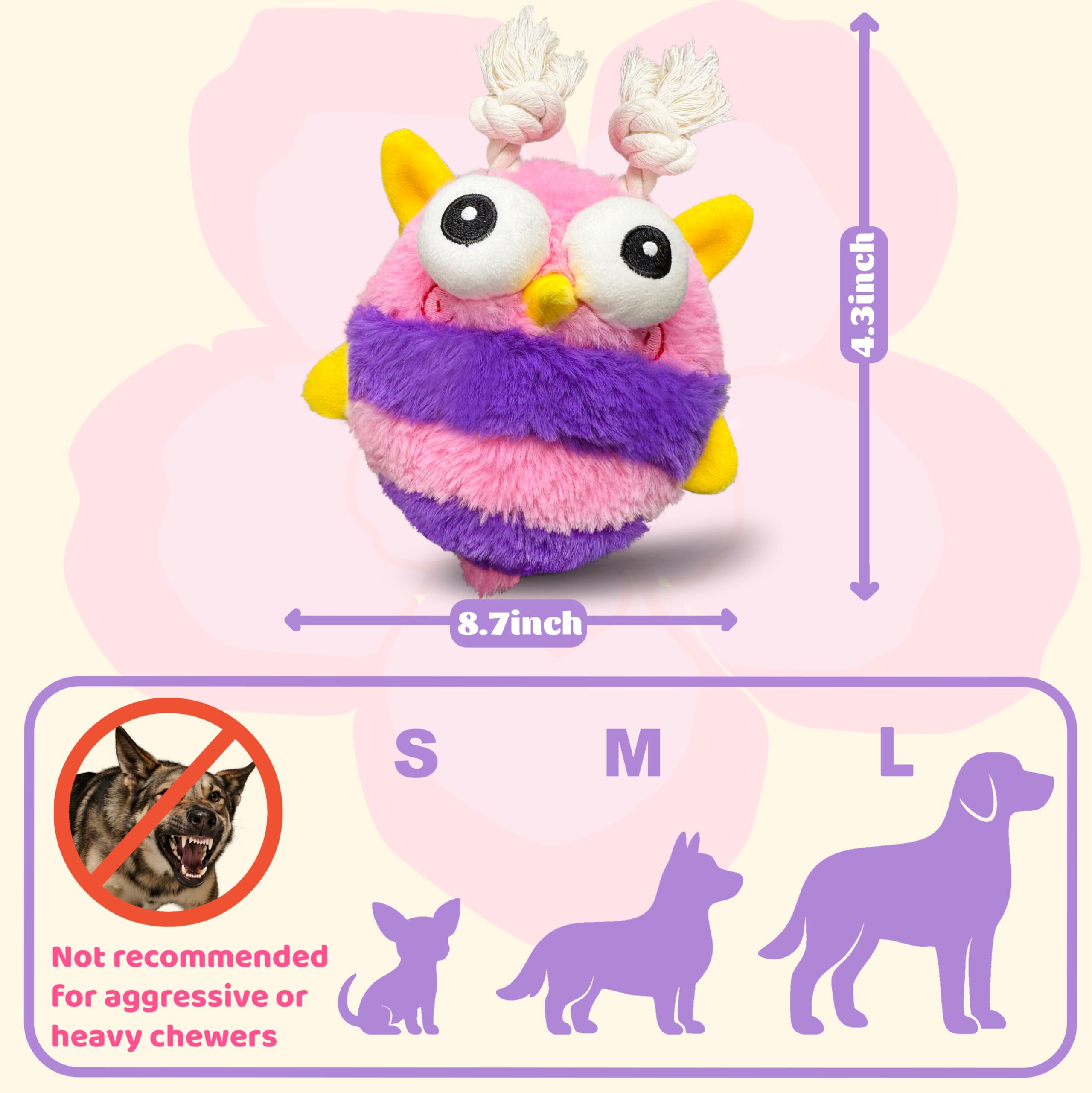 GUKCO rechargeable dog toy battery powers hours of solo play