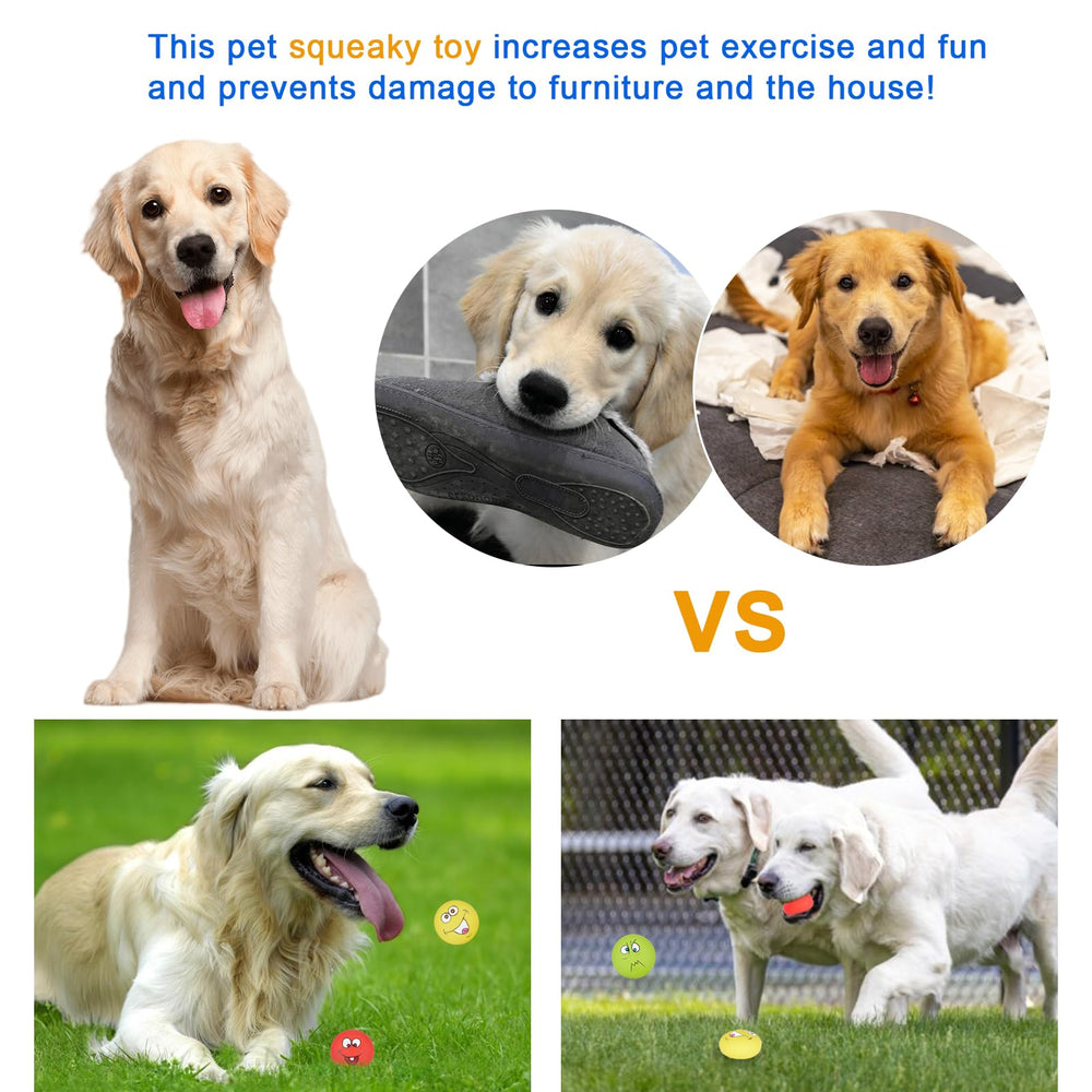 Gulucute non-toxic latex dog ball promoting safe chewing.