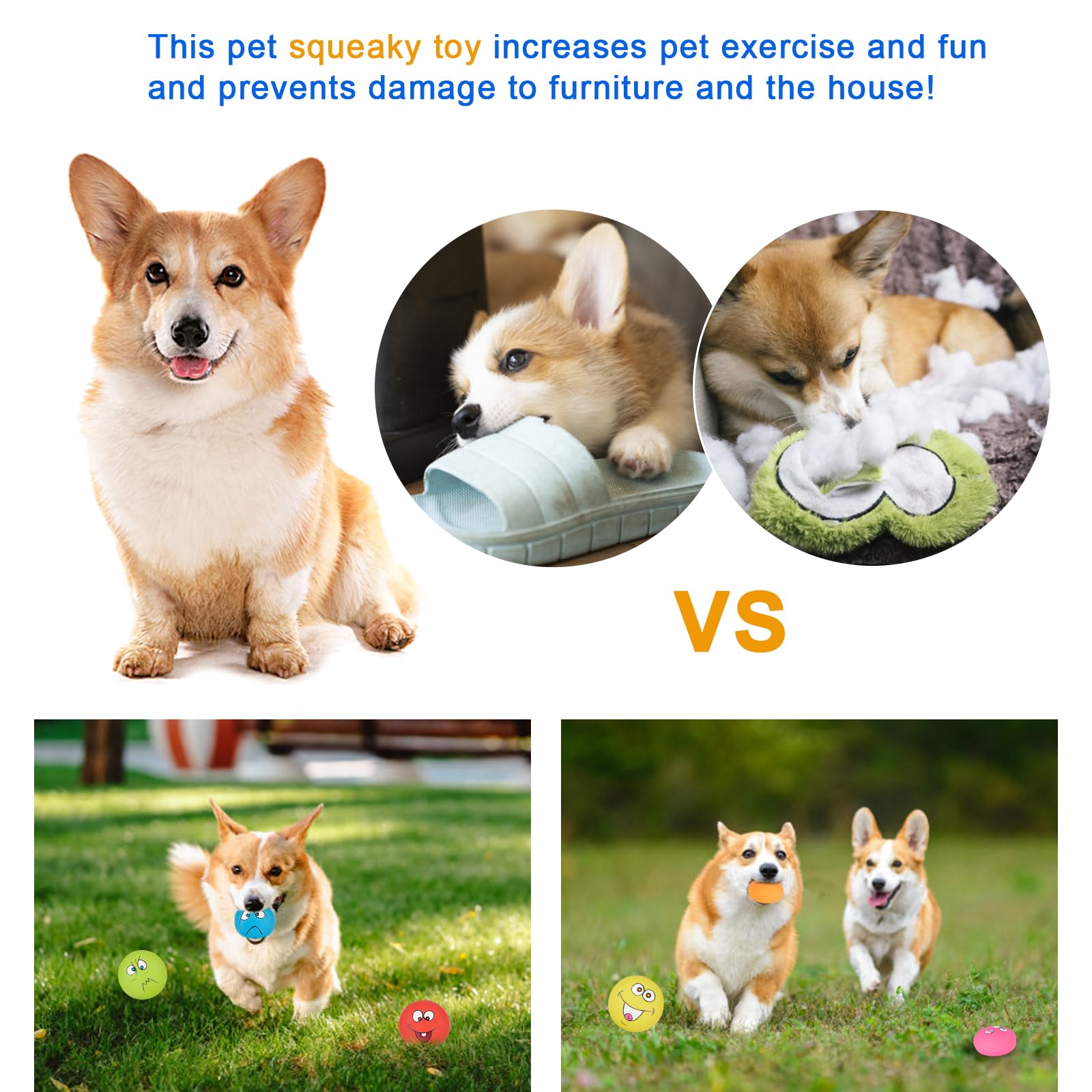 gulucute packaging six-pack dog toys shown for versatile gifting and home use