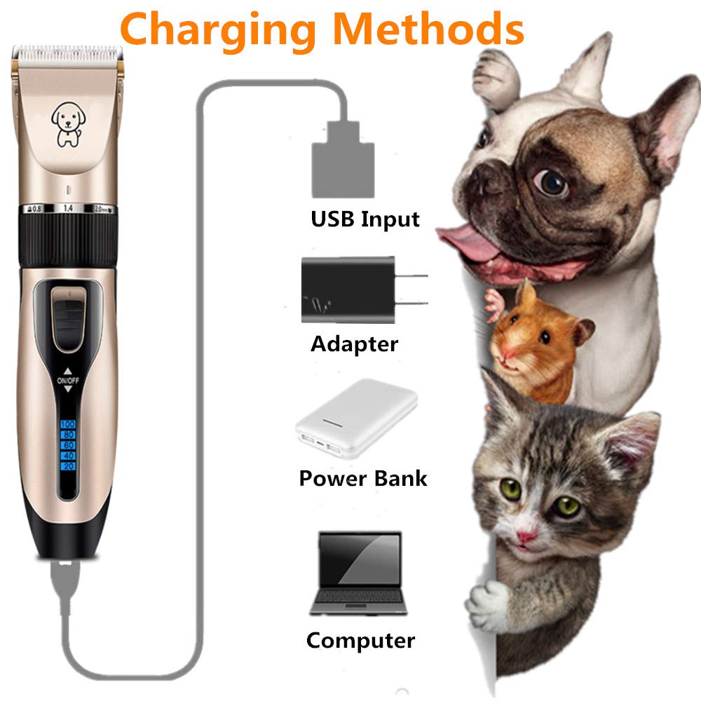 Gumodo low-noise pet trimmer enables calm grooming sessions