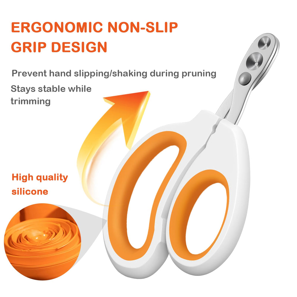 GUNEDD Bearded Dragon Clippers in rust-resistant stainless steel for durable grooming sessions.