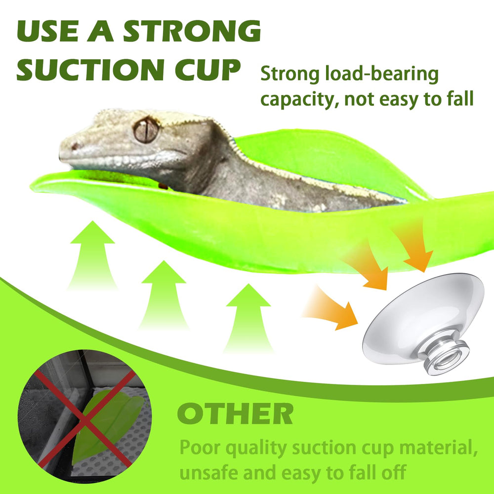 GUNEDD crested gecko wall toy promotes interactive climbing and activity.
