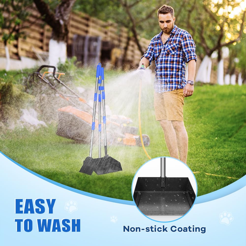 GUOOUG non-stick coating makes cleaning quick and odor-free after scooping