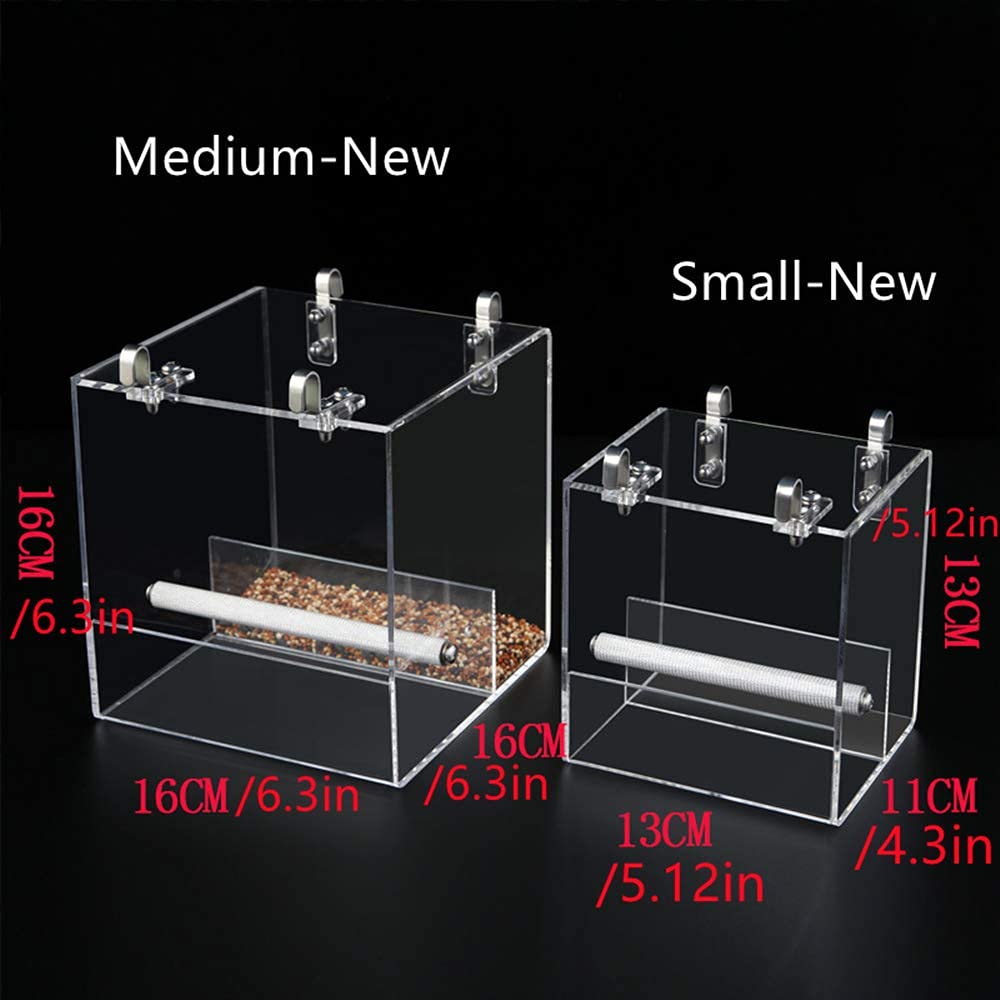 GURECOD feeder is easy to clean and helps keep cages tidy.