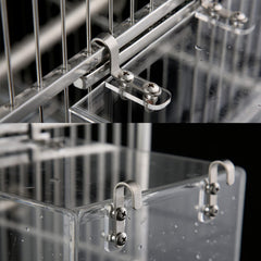 GURECOD Non-Slip Stand Stick stabilizes the feeder for steady feeding during rowdy playtimes.