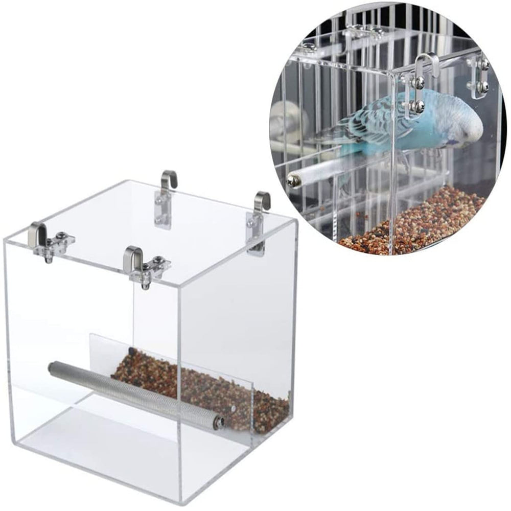 GURECOD Reduces seed waste and mess, helping you maintain a tidy enclosure environment.