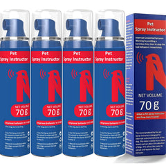 Gutes Leben Dog Instructor Spray 70ml bottle demonstrating humane barking control at home.