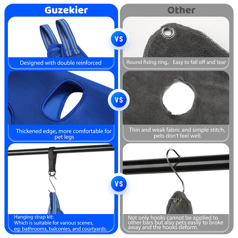 Guzekier 3D-mesh fabric view emphasizes pet comfort and breathability