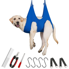 Guzekier dog grooming hammock main view for at-home grooming convenience