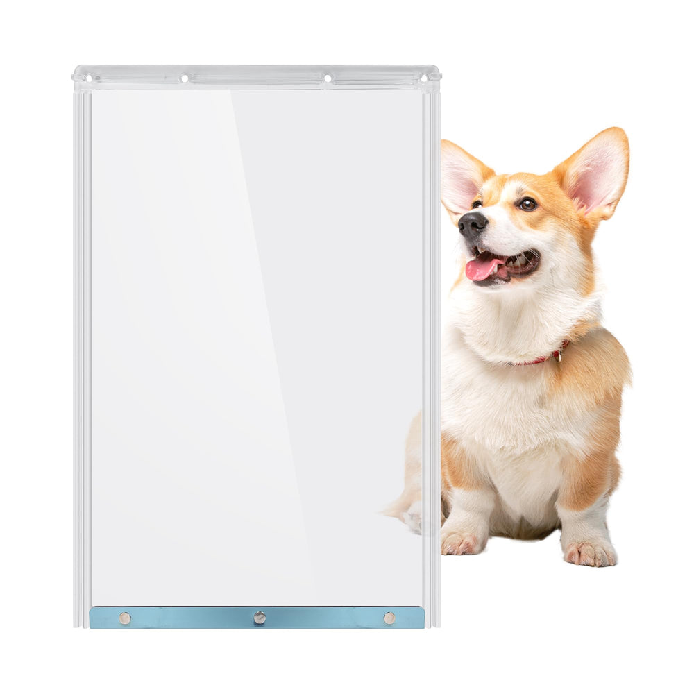 GVBLKGX dog door flap 10.5x15 fits Ideal Pet original door for secure access.