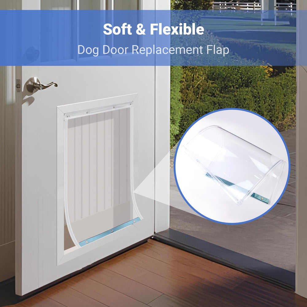 GVBLKGX durable dog door flap outlasts original for longer service.