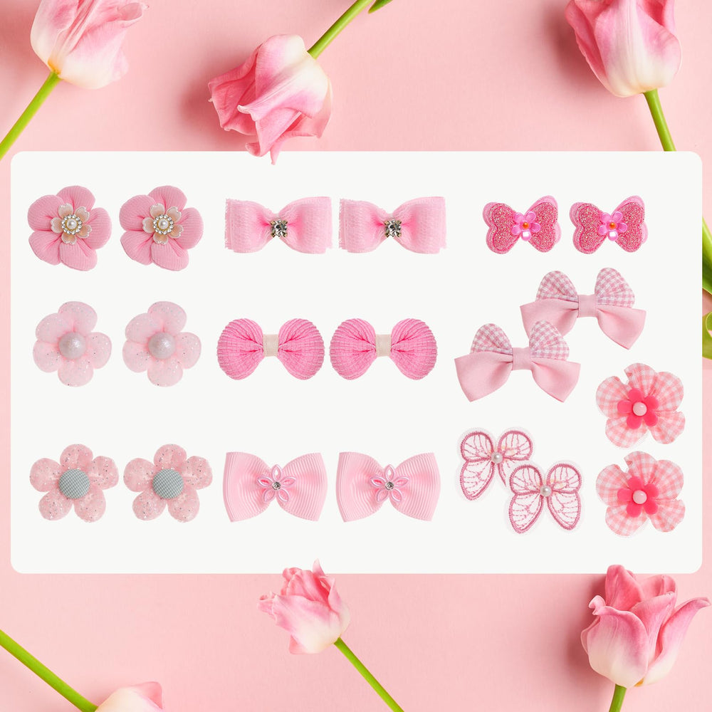Gvhntk faux pearl butterfly clip adds delicate charm and a photo-friendly detail.