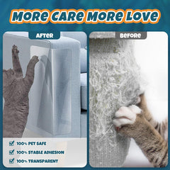 GWORLD non-toxic vinyl surface-safe film for pet-friendly, odor-free use.