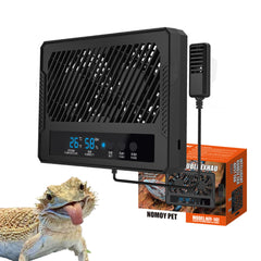 GxiaoAn reptile fan dual-row ventilation keeps humidity balanced for healthy enclosures